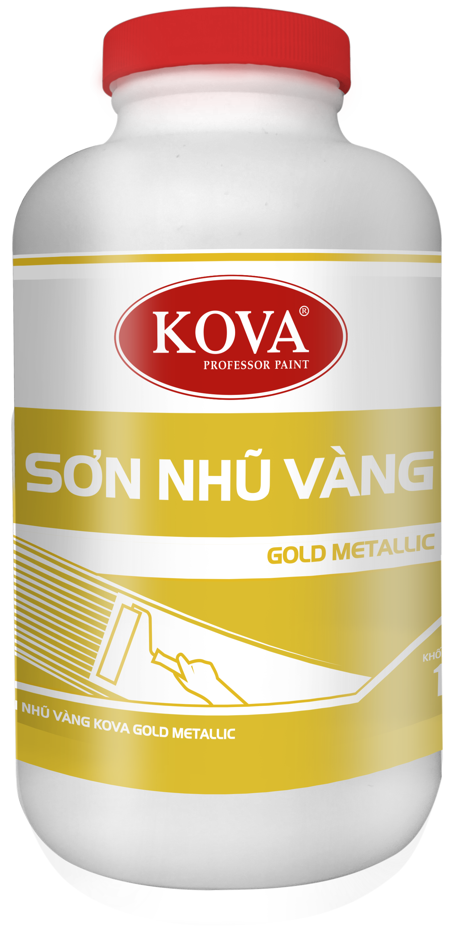 mockup_-son-nhu-vang_new Sơn Nhũ Vàng KOVA Gold Metallic/ Silver Metallic/ Bronze Metallic
